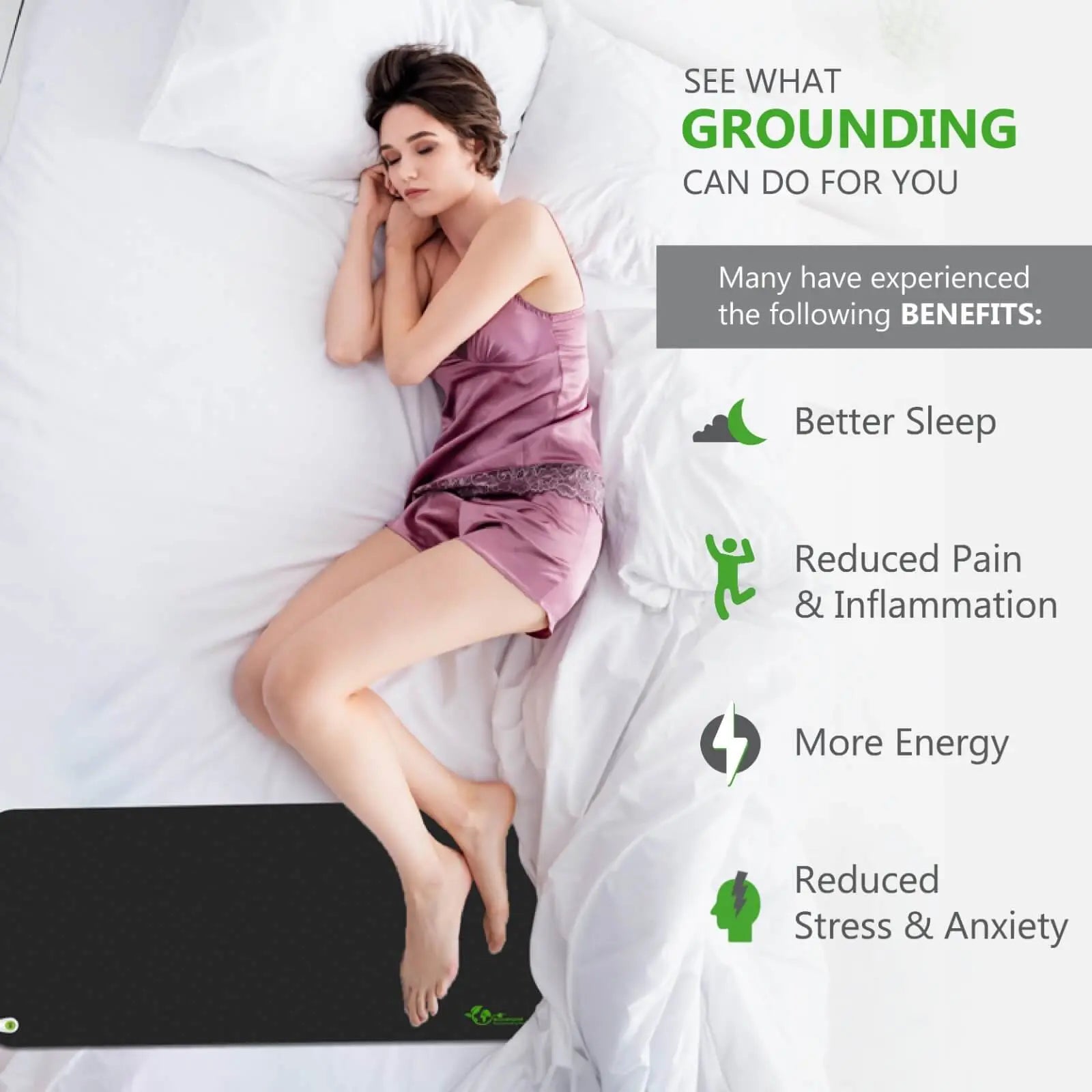 Universal Grounding Mat ( Couple Pack) Grounding Mat